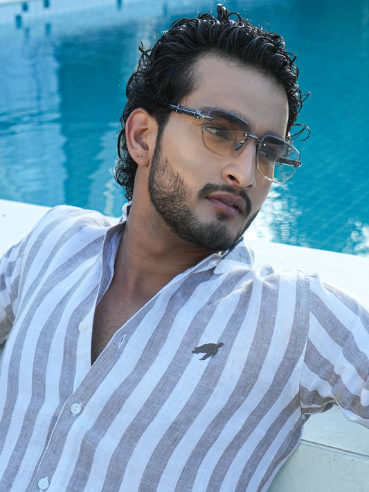 Linen Regular Fit Desert Stride Shirt